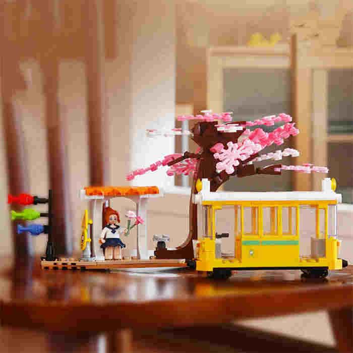 【互換品】 レゴ 互換 LEGO ブロック 桜の木 大きなお家 ミニフィグ セット 組立玩具 ブロック玩具 レゴブロック 知育ブロック おもちゃ 子供 フィギュア こども_7