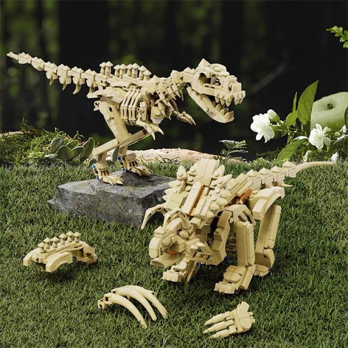 互換品】 LEGO レゴ 互換 ブロック 恐竜 骨格 トリケラトプス レゴ