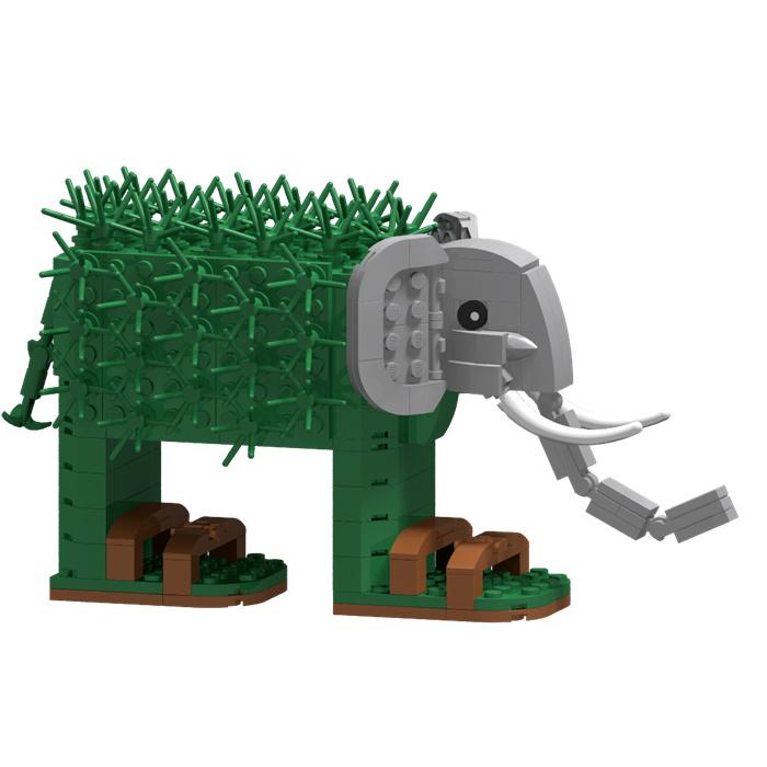 互換品】 LEGO レゴ 互換 ブロック イタリアンブレインロット サイズ大