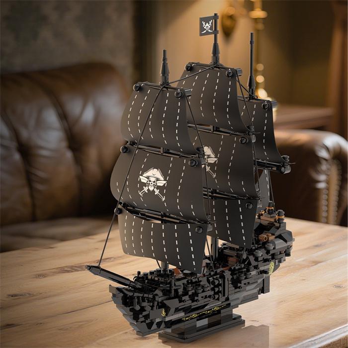 互換品】 レゴ 互換 LEGO ブロック レゴブロック 海賊船 ブラック