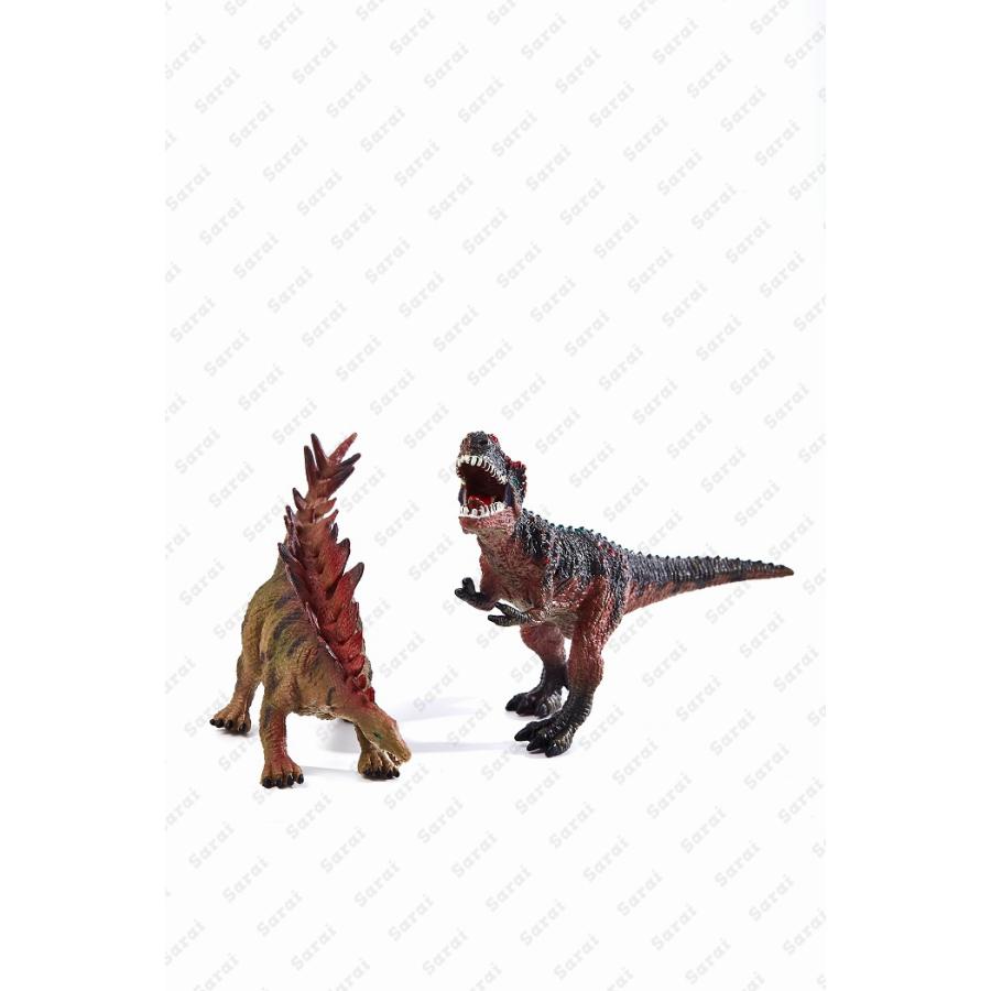 恐竜 大きい リアル フィギュア 模型 おもちゃ スピノサウルス オルニトミムス 4体セット ジュラシック 骨格 博物館 ダイナソー 知育玩具 子供 こども 誕プレ｜sarai-store｜05