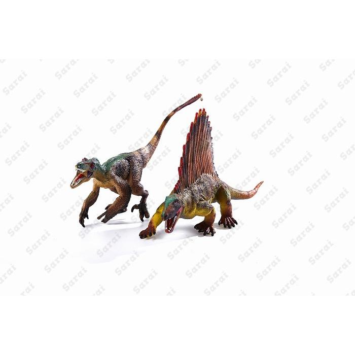 恐竜 大きい リアル フィギュア 模型 おもちゃ スピノサウルス オルニトミムス 4体セット ジュラシック 骨格 博物館 ダイナソー 知育玩具 子供 こども 誕プレ｜sarai-store｜06
