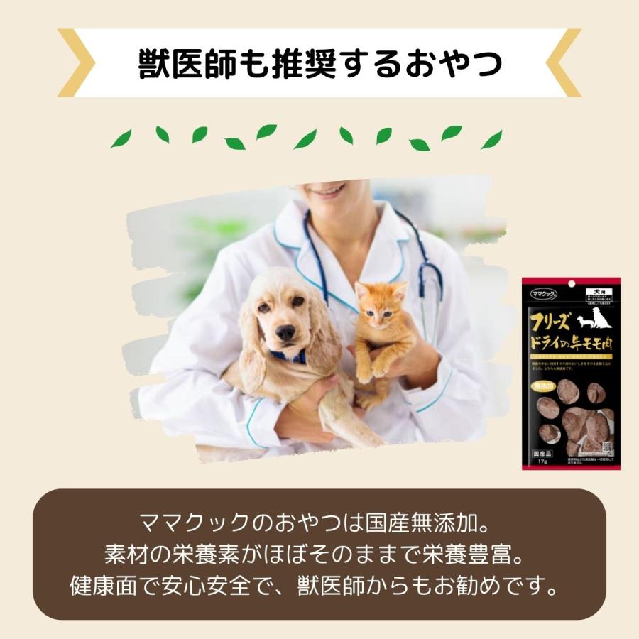 ママクック 犬 フリーズドライ おやつ 18種から選べる6袋 ささみ