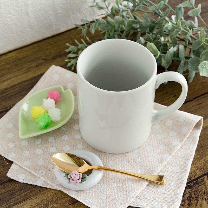 マグカップ マグ 日本製 白 白色 洋食器 カフェ風 コーヒーカップ