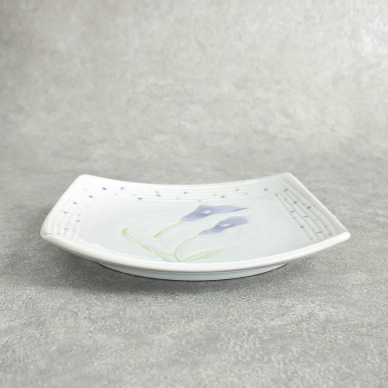 小皿 プレート 13.7cm 菓子皿 角皿 食器 銘々皿 お茶請けのお皿 取り皿