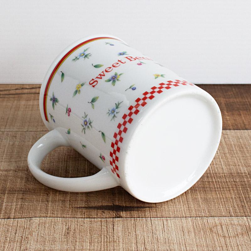 マグカップ コップ マグ 食器 クマ くま テディベア カントリー レトロ