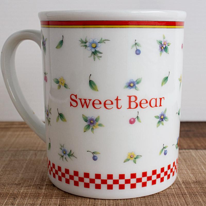 マグカップ コップ マグ 食器 クマ くま テディベア カントリー レトロ
