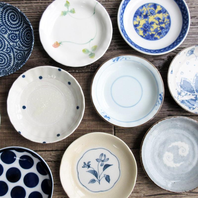 取り皿 丸皿 和食器 洋食器 漬物皿 薬味皿 醤油皿 大量注文可 ガチャ