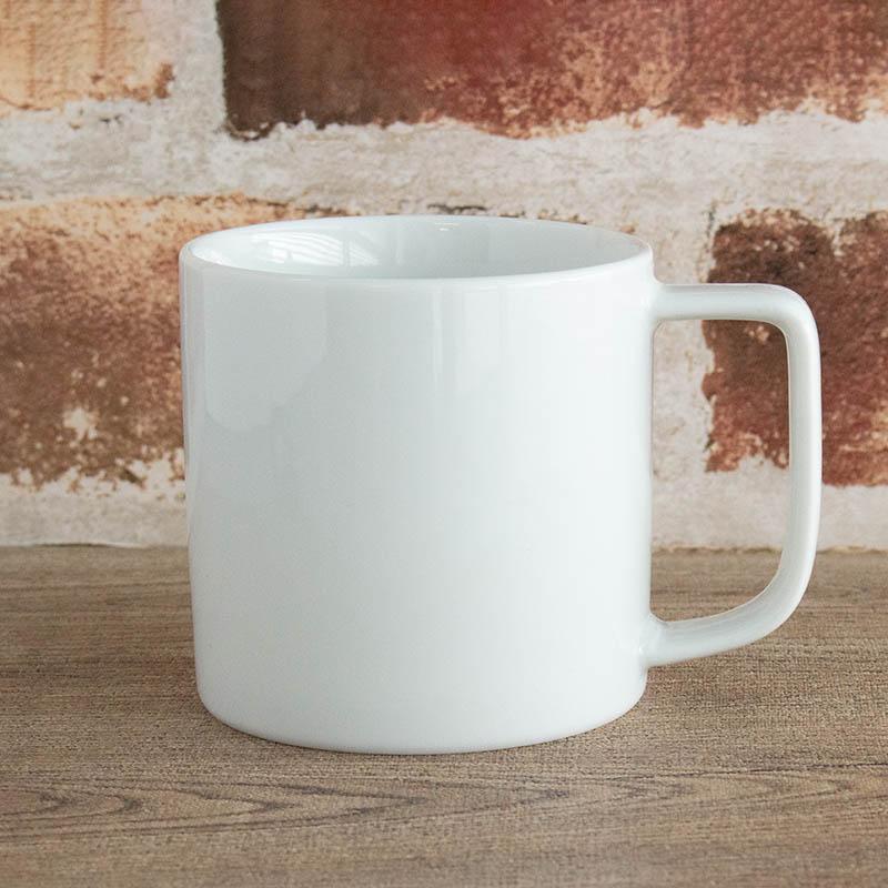 マグカップ マグ 日本製 白 白色 洋食器 カフェ風 コーヒーカップ