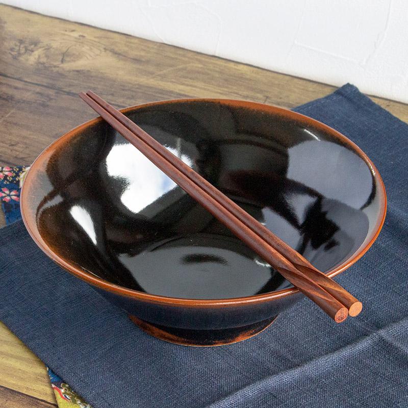 黒色陶器ボウル丼10客セット　　直径約20cm　ご飯もの丼・らーめん・そばうどん 楽天市場】【クーポン配布中】竜虎墨黒八角ラーメン丼 19.3cm