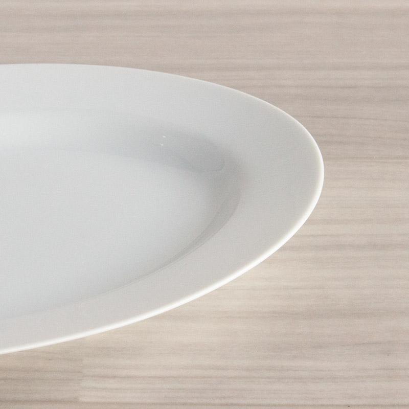 中華皿 25.4cm 食器 プラター 楕円プレート オーバルプレート 楕円皿