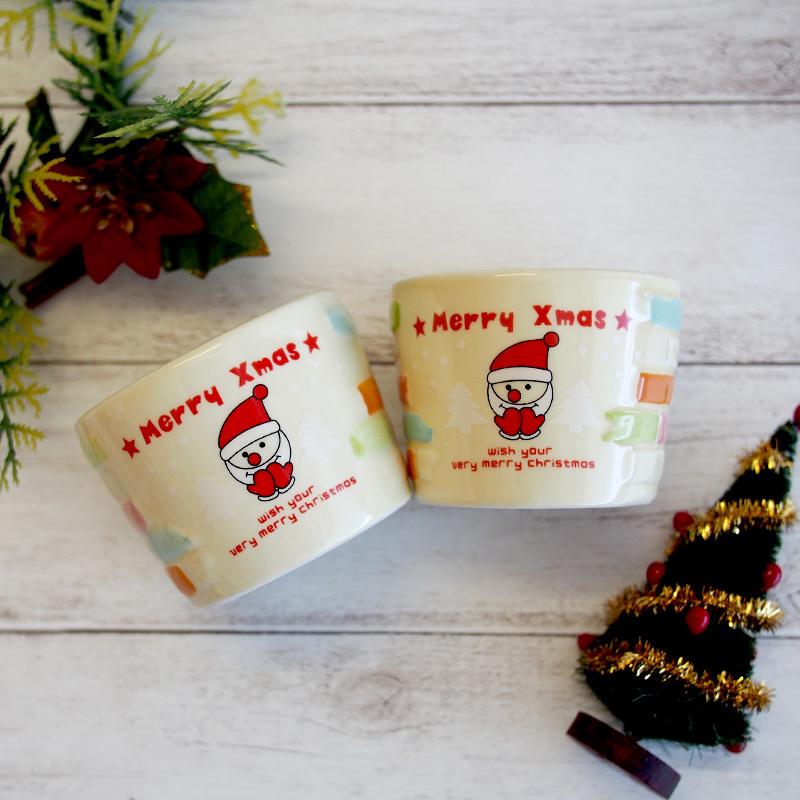 デザートカップ クリスマス プリンカップ 雑貨 ミニカップ ミニマグ