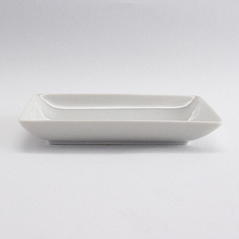 小皿 四角 長方形 小さい 皿 プレート 長角皿 菓子皿 無地 シンプル