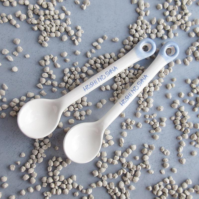 スプーン ティースプーン ミニスプーン 陶製スプーン 12cm 陶器の