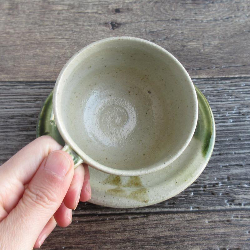 カップ ソーサー セット 食器 美濃焼 カップ&ソーサー 織部 織部釉