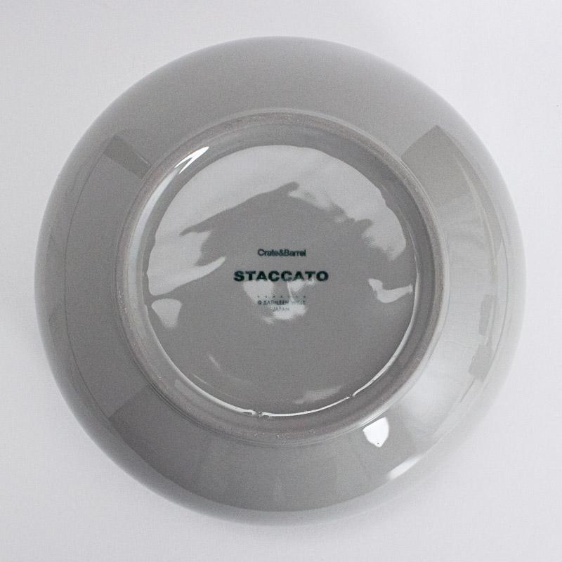 サラダボウル 大鉢 洋食器 大きめ ボウル サラダ鉢 盛り鉢 / グレー