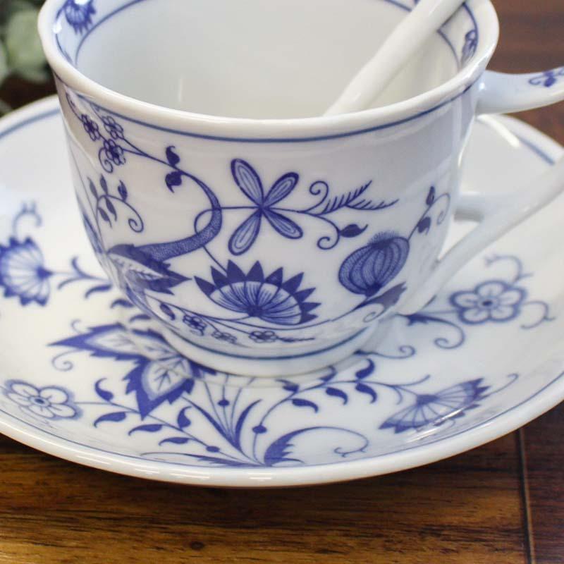 カップ&ソーサー カップ ソーサー セット 洋食器 オニオン 唐草 花柄