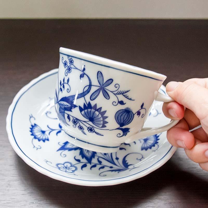 カップ&ソーサー カップ ソーサー セット 洋食器 オニオン 唐草 花柄