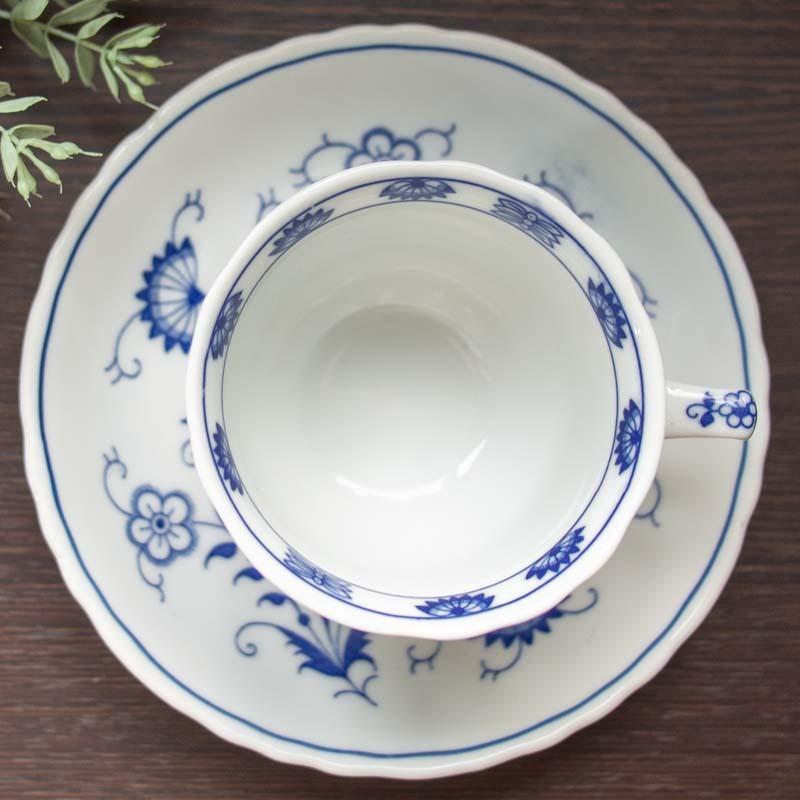 カップ&ソーサー カップ ソーサー セット 洋食器 オニオン 唐草 花柄