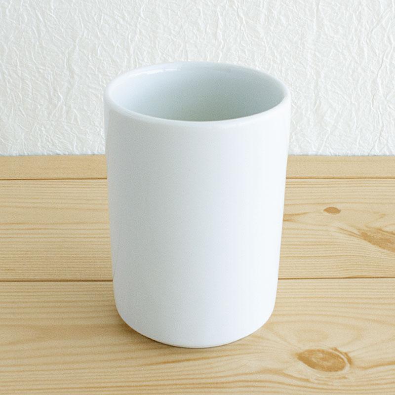 湯呑 ゆのみ 190cc 和食器湯飲み 白 長湯呑 寿司湯呑 お茶 カップ