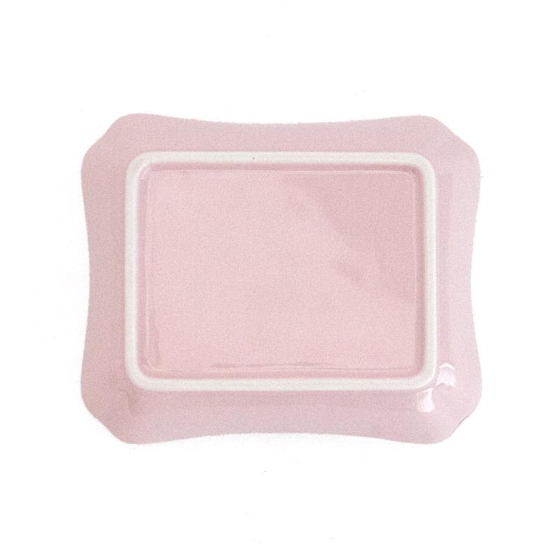 小皿 プレート 食器 日本製 美濃焼 ミニプレート スクエア 変形皿 角皿