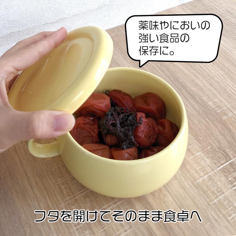 保存容器 陶器 磁器 遠赤外線 薬味入れ 漬物の保存容器 におい漏れ防止