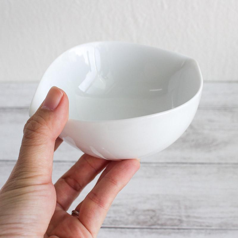 小鉢 おつまみ鉢 ボウル 副菜鉢 前菜鉢 白い食器 ホワイト アイス