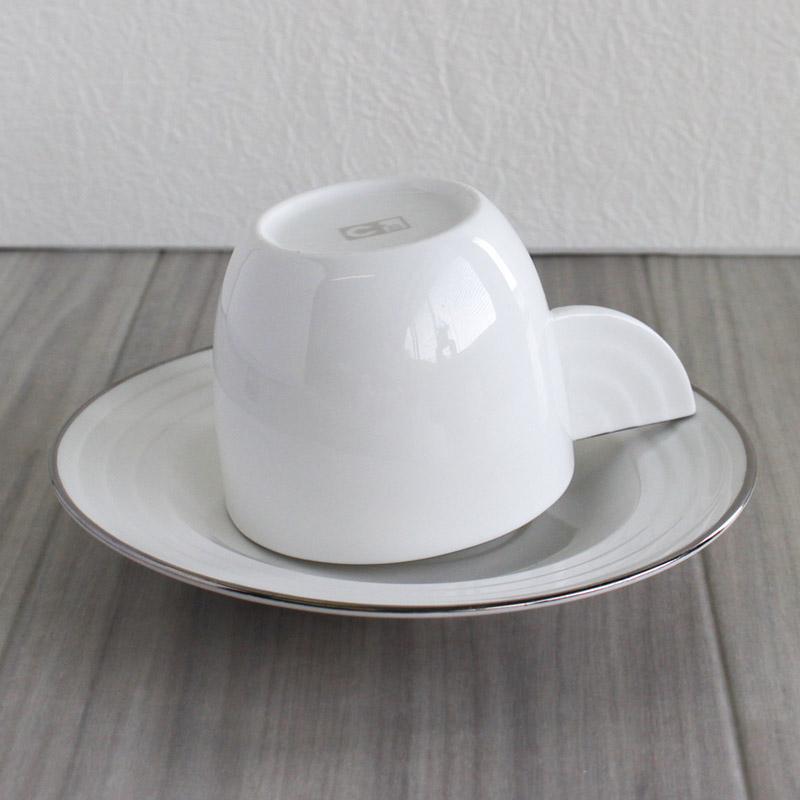 カップ ソーサー セット 食器 カップ&ソーサー 白 ホワイト コーヒー