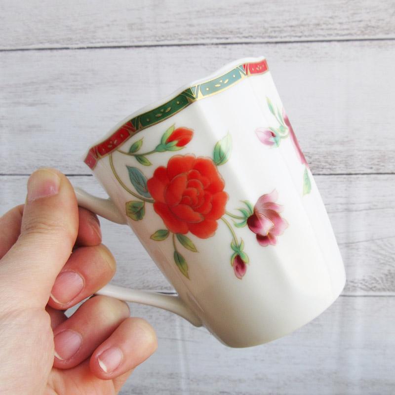 マグカップ マグ 食器 日本製 コーヒーカップ 270cc 薔薇 バラ