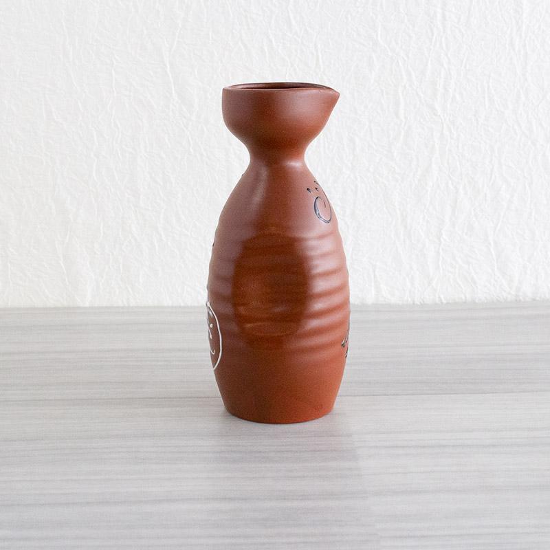 徳利 とっくり 酒器 陶磁器 お酒 酒 日本酒 アウトレット食器 / 朱泥