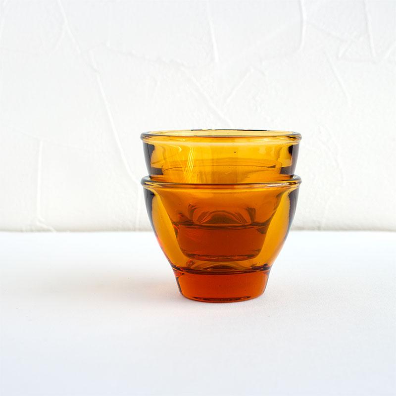 アンバー ガラス ミニカップ Φ6.3×H4.7cm / ボウル ミニボウル アンバー ガラス ミニカップ Φ6.3×H4.7cm / ボウル ミニボウル