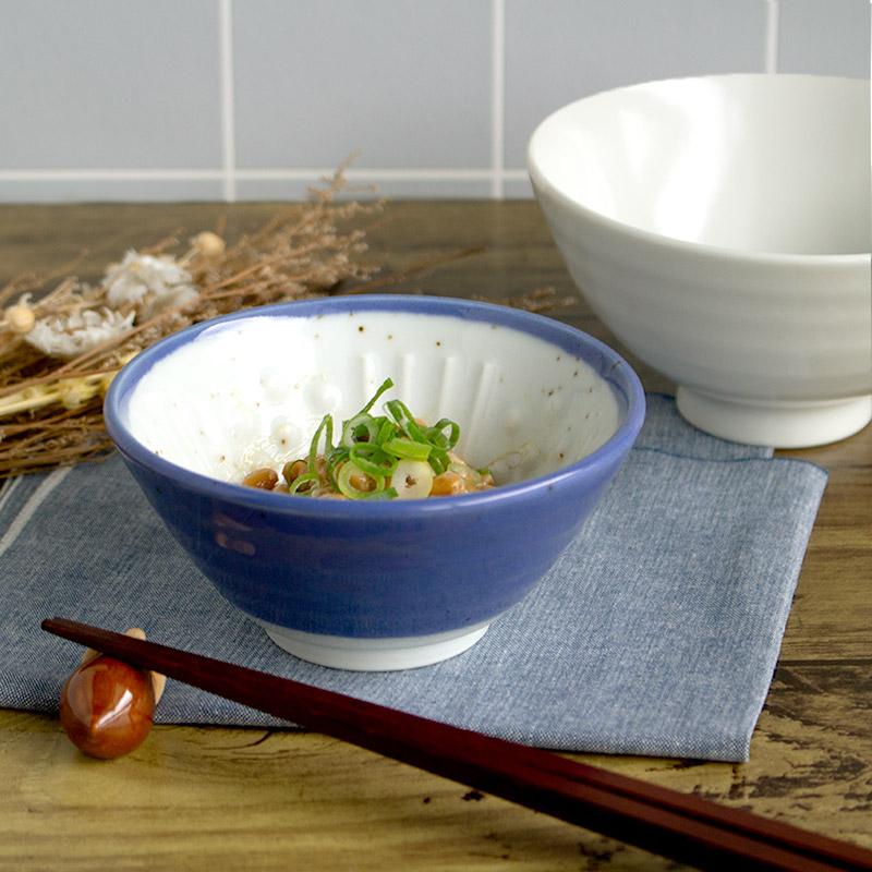 納豆鉢 混ぜやすい まぜ鉢 ねり鉢 鉢 卵かけご飯 和食器 陶磁器 美濃焼