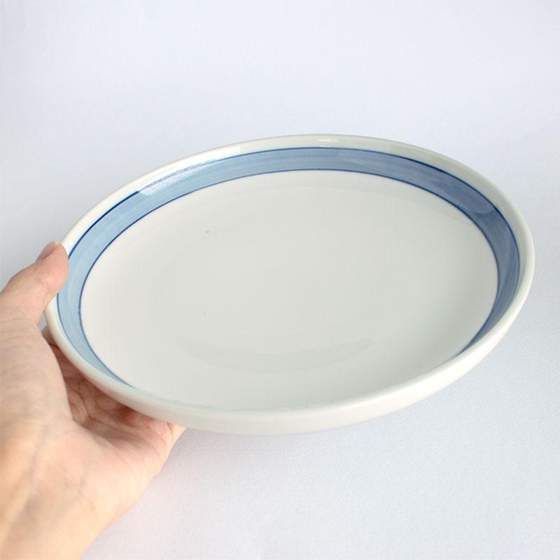 ブルー北京 陶器製丸型皿　１０㎝　50枚組 　１枚単価160円 食器・キッチン用品 ブルー北京 陶器製丸型皿 10㎝ 50枚組 1