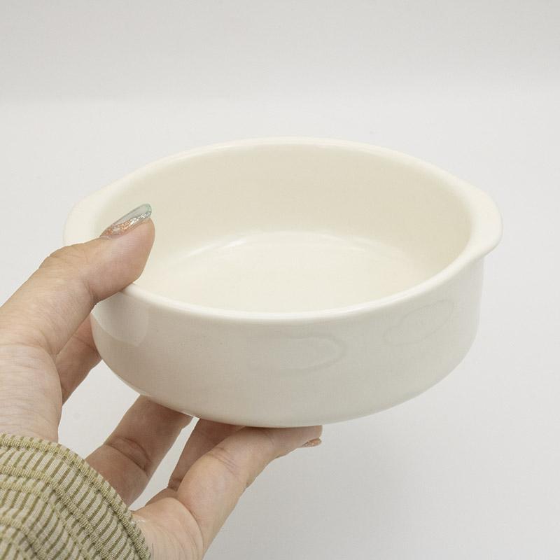 小さな耳付 スープ 小鉢 Φ11×h4.3cm / 洋食器 クリーム色 ニューボン カフェ食器 ミニボウル シチュー｜saramiki｜05