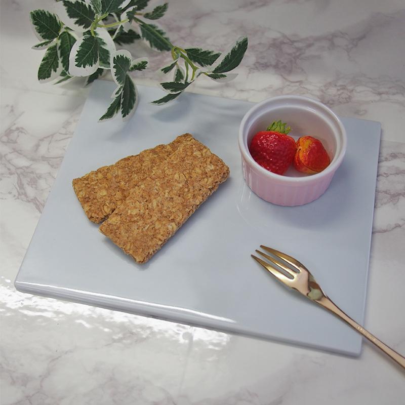 陶板 陶製ボード フラットボード 皿 長方形 絵付け チーズボード