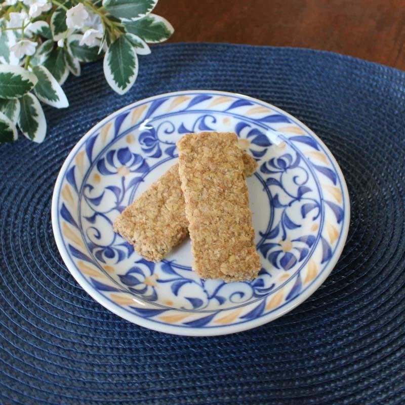 プレート 中皿 丸皿 唐草 アラベスク パン皿 デザート ケーキ皿 取皿
