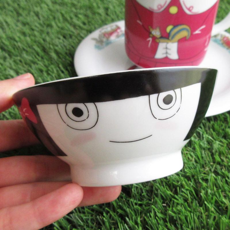 昭和レトロ 食器セット 洋食器 キッズ 子供用食器 お茶碗 丸皿