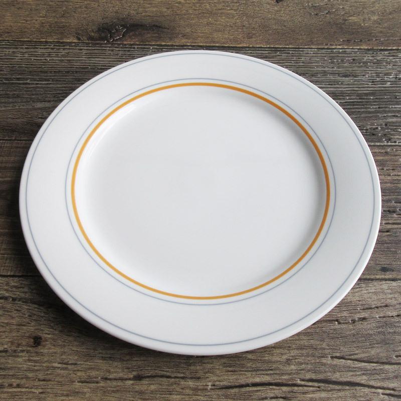 プレート 食器 25.6cm 丸皿 8.5寸 ミート皿 ホワイト 丸リム リム皿