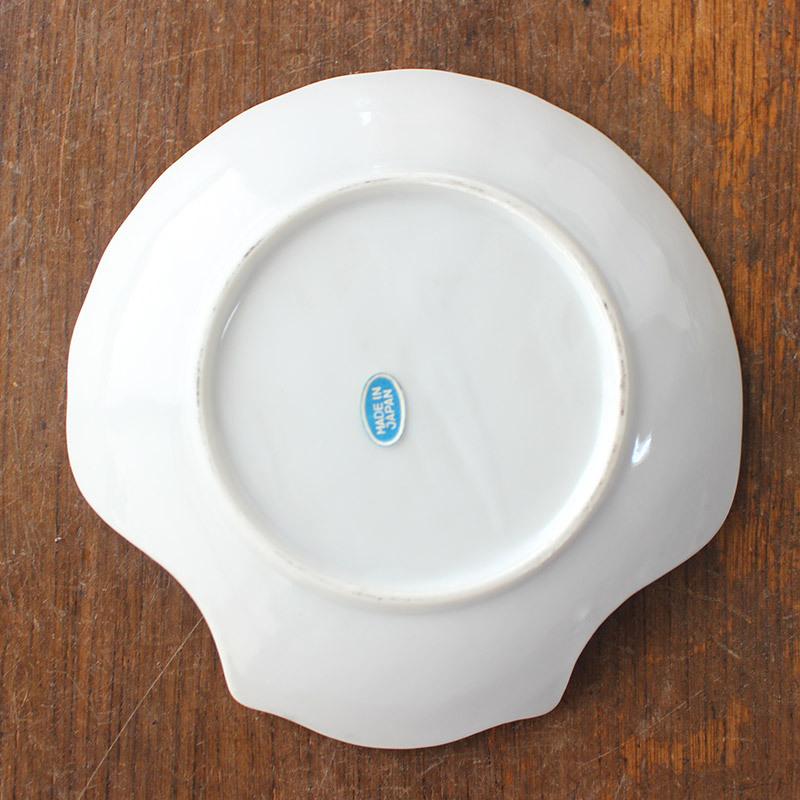 小皿 11cm シェル型 シェルプレート 貝の形 豆皿 取り皿 おしゃれ 赤い