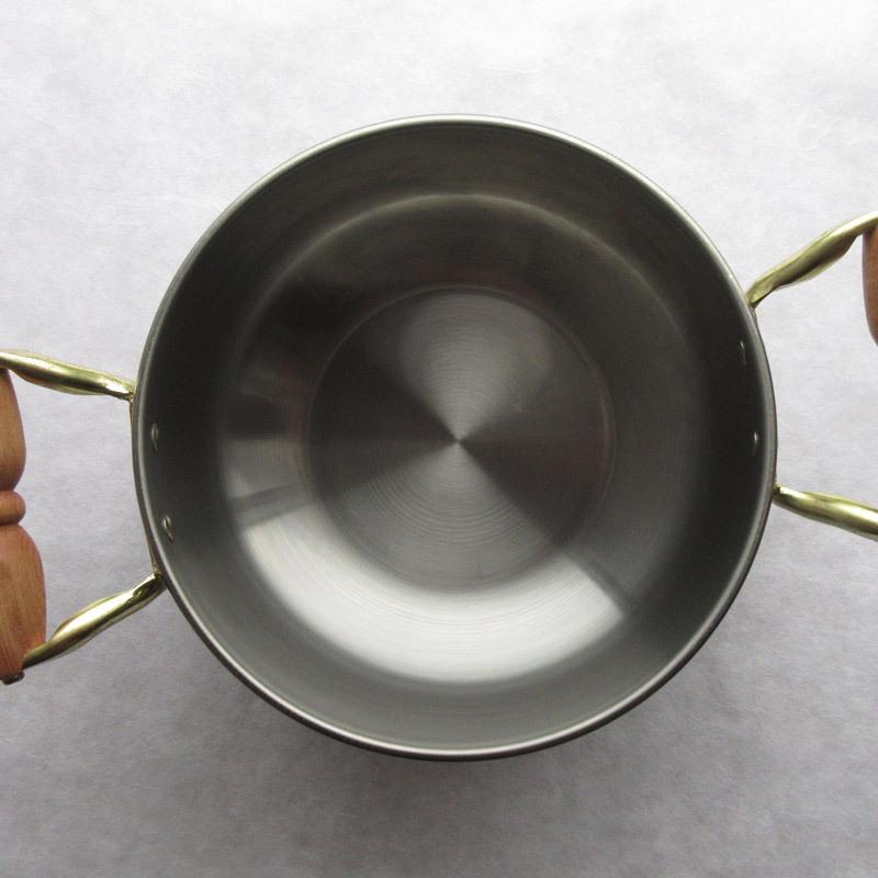 鍋 両手鍋 蓋付 シチュー鍋 なべ ナベ ステンレス製 ガラス蓋 訳あり品