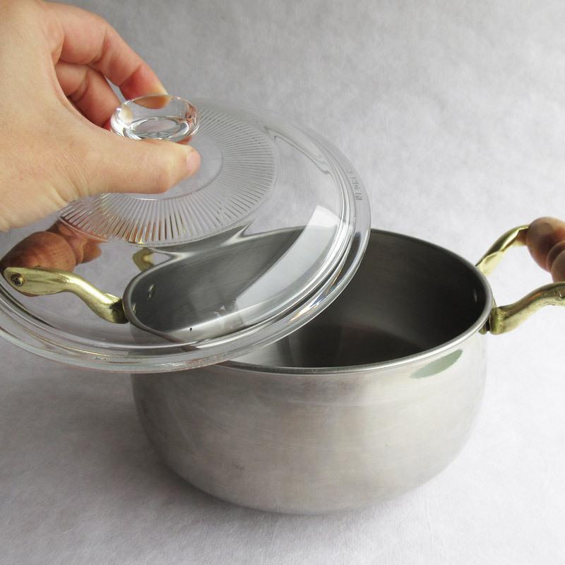 鍋 両手鍋 蓋付 シチュー鍋 なべ ナベ ステンレス製 ガラス蓋 訳