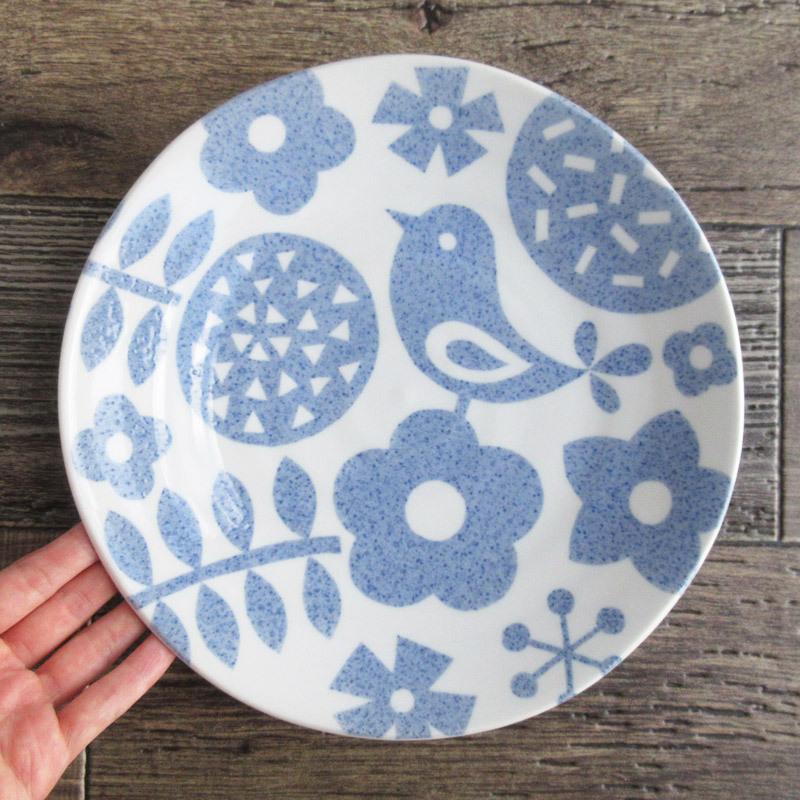 葉っぱ型大皿（約30.5cm）緑色陶器皿8枚セット