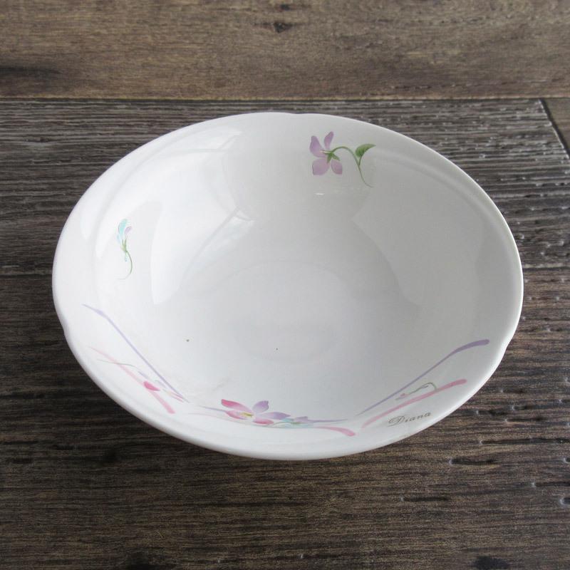 深皿 浅鉢 サラダボウル 洋食器 シリアル フルーツ デザート Diana