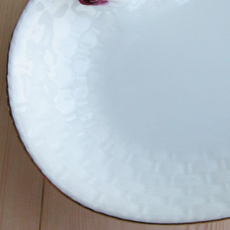 プレート 洋食器 小皿 トレイ 薔薇 ローズ 雑貨 小物