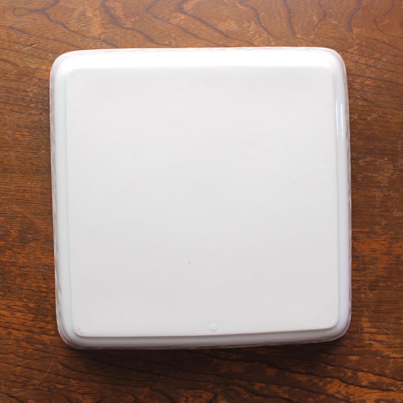 皿 21.8cm 食器 トレイ トレー バット 角皿 四角いお皿 22cm 白い食器