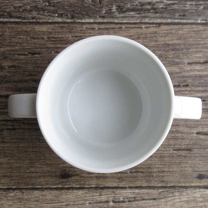   ホワイトプレート1枚　カップ2つセット 楽天市場】CAFEランチセット プレート25cm+マグ ホワイト福袋 食器