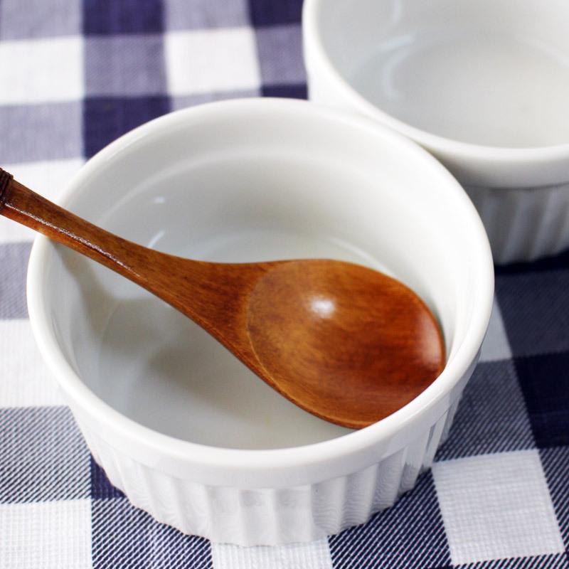 ココット 8.8cm 160cc ホワイト スフレ ココット皿 白色 オーブン対応