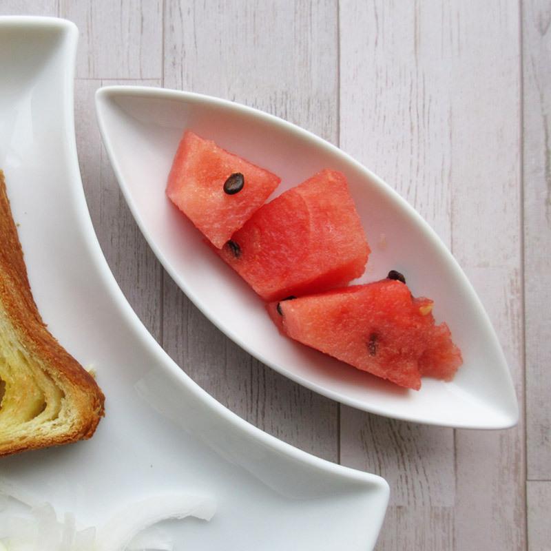 皿 16cm プレート 洋食器 白い食器 舟形皿 ベーカー皿 ボート