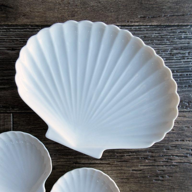 白い食器 シェル型大皿 23 3cm ホワイト シェルプレート 貝の形 大皿 取り皿 おしゃれ シェルトレイ 貝殻型 洋皿 白色 U352 サラーミキ Yahoo 店 通販 Yahoo ショッピング