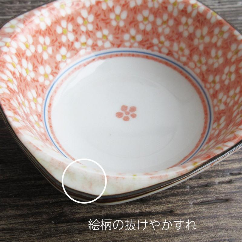 花柄の角形陶器 希少] 八角形 花柄 陶器鉢 和風 オリエンタル 蜂カバー大型